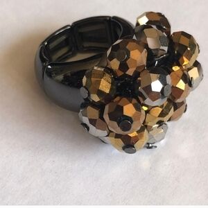 🦋 Avon Sparkling Rainbow Ring Metallic